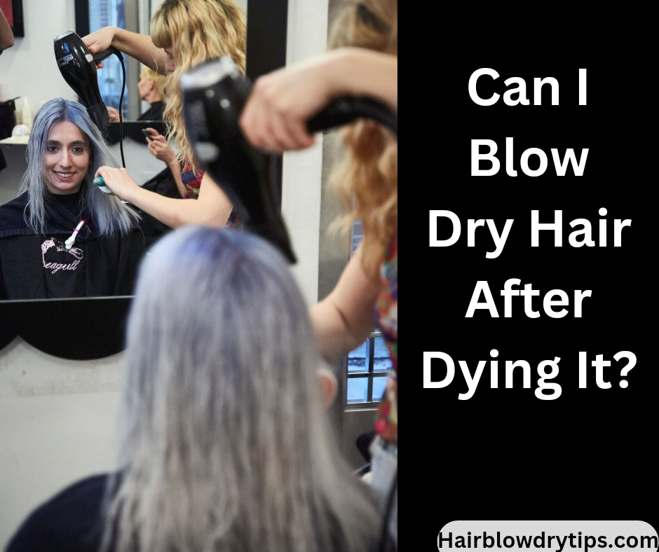 Can I Blow Dry Hair After Dying It? Hair Blow Dry Tips, GOLN