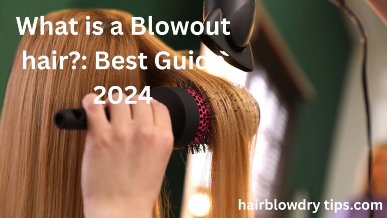 What is a blowout hair?